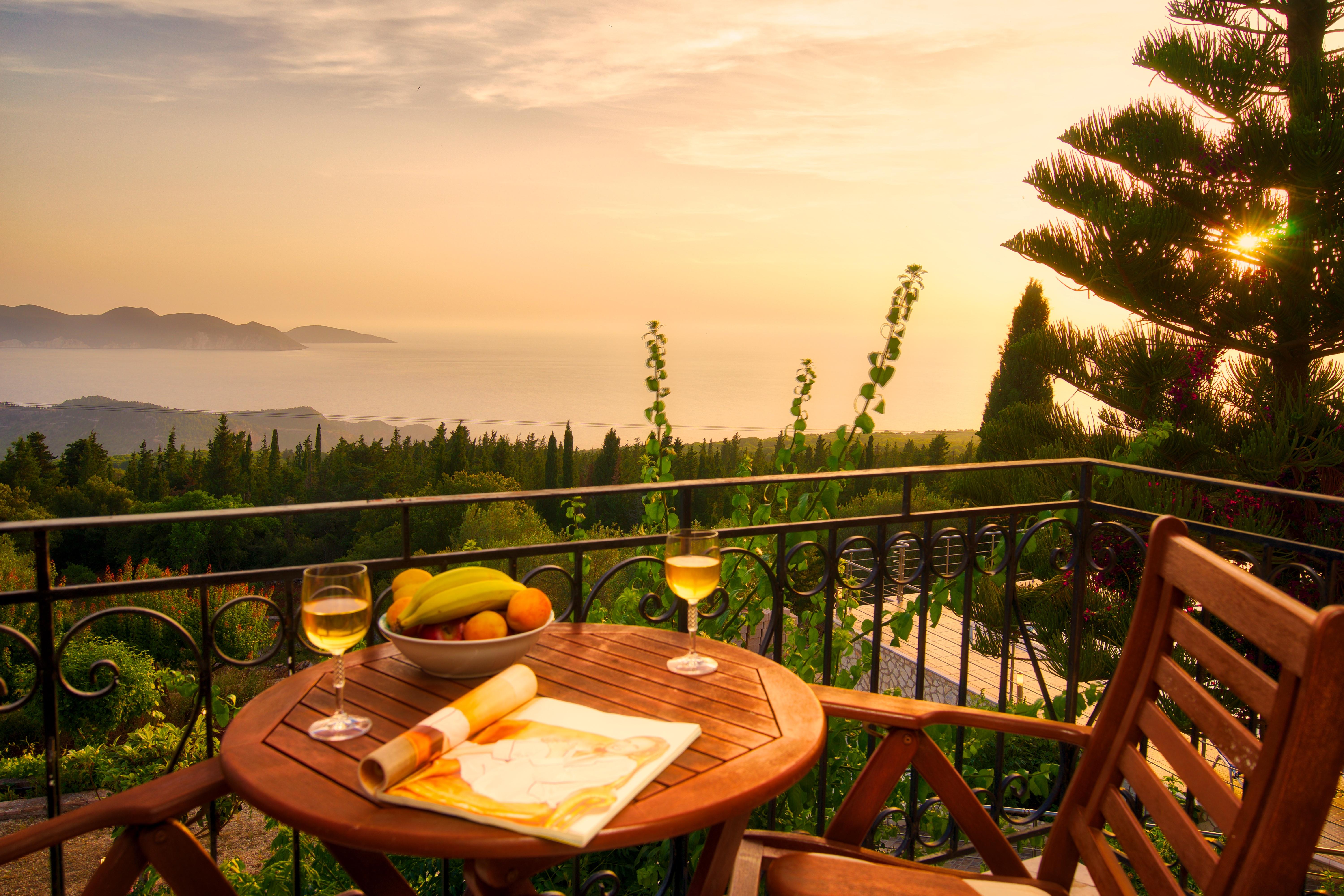 Studios Vrionis Panoramic Sunset Mesovounia  ภายนอก รูปภาพ