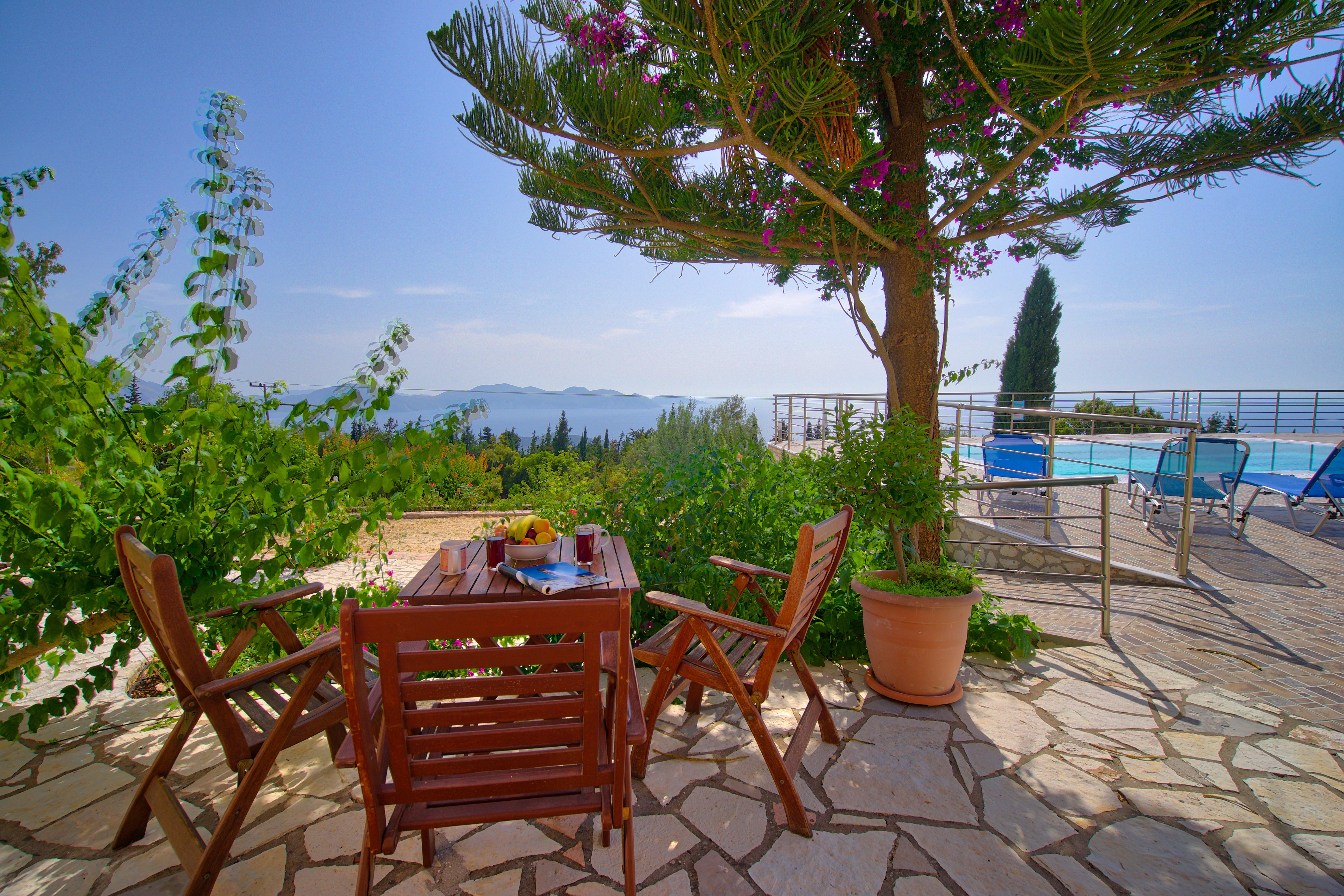 Studios Vrionis Panoramic Sunset Mesovounia  ภายนอก รูปภาพ