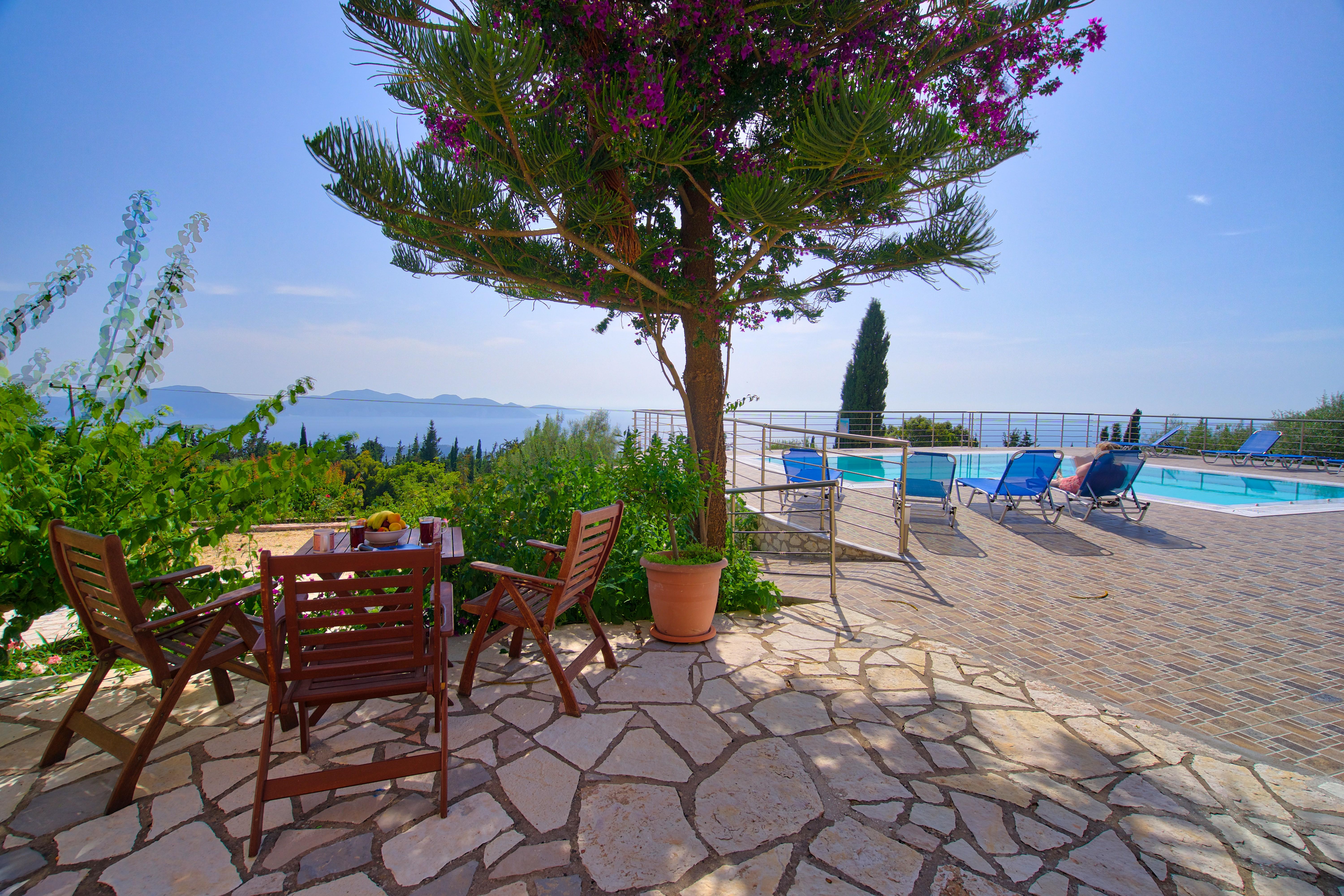 Studios Vrionis Panoramic Sunset Mesovounia  ภายนอก รูปภาพ