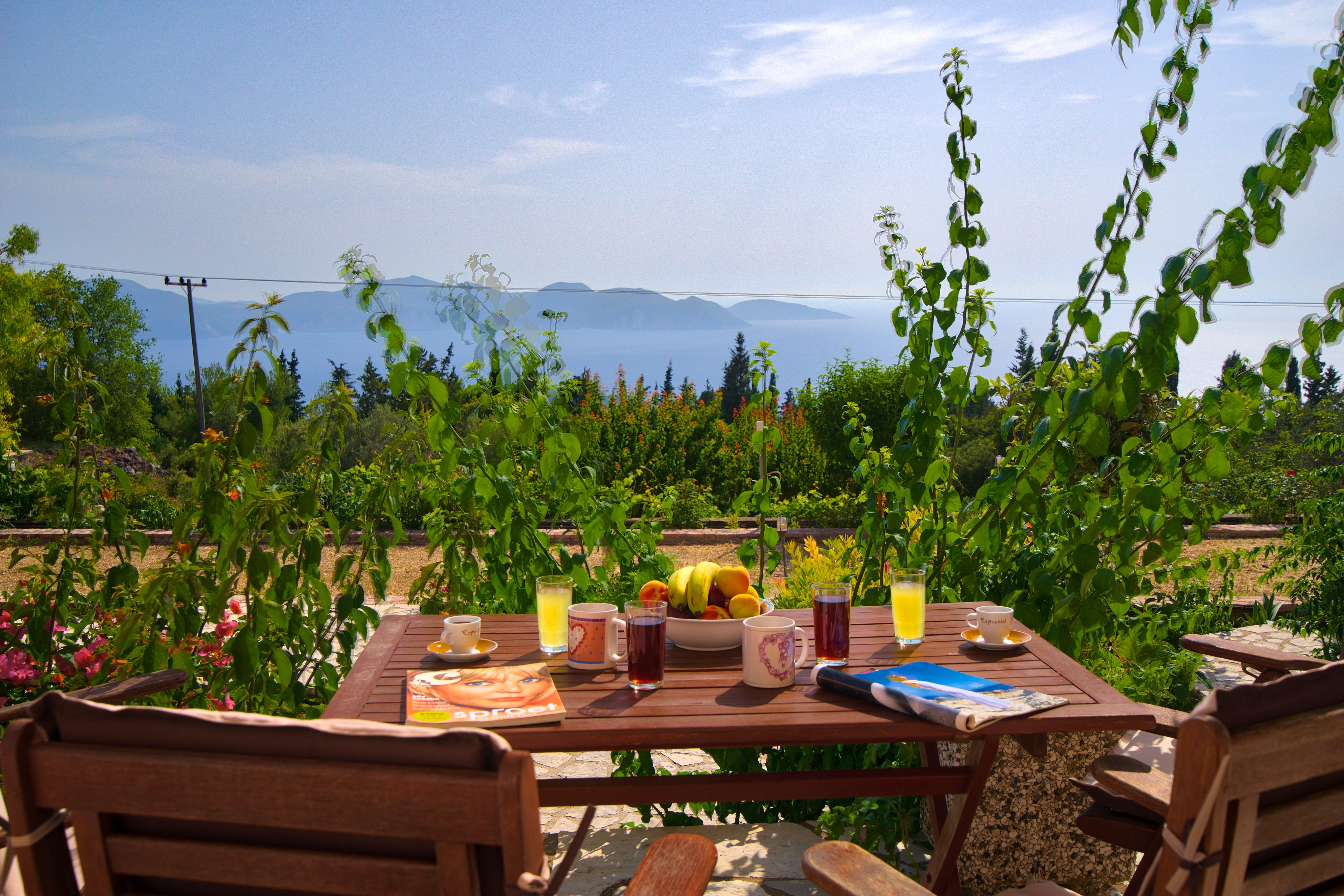 Studios Vrionis Panoramic Sunset Mesovounia  ภายนอก รูปภาพ